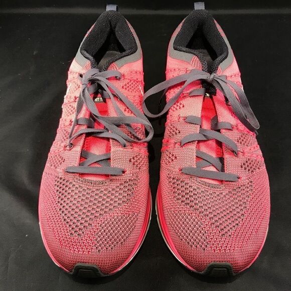 New Nike Flyknit trainer pink grey white sz 9 womens 40.5 mens 7.5 US main image 9